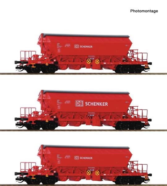 ROCO 6680062 - 3-tlg. Set: Kaliwagen, DB Schenker